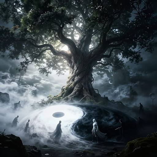 Epic Mystical Battle at World Tree