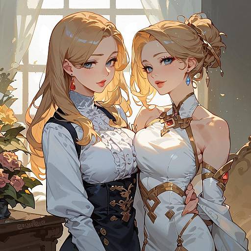 Medium Length Hair Female Cowboy Shot