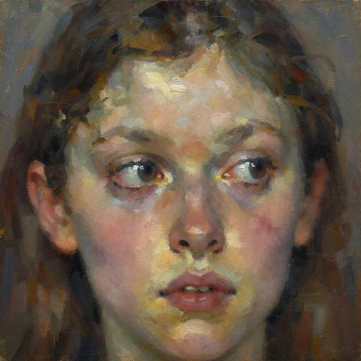 Nervous Sideways Glance in Impressionism