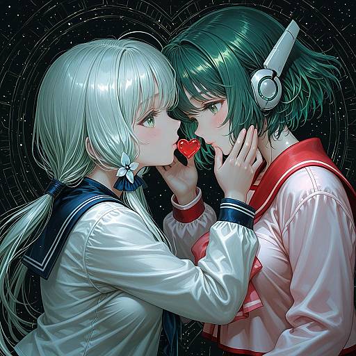 Illustration of Multi (to heart), to heart (series) in the style of Takatora