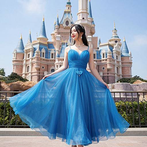 Aurora Princess in Blue Dress