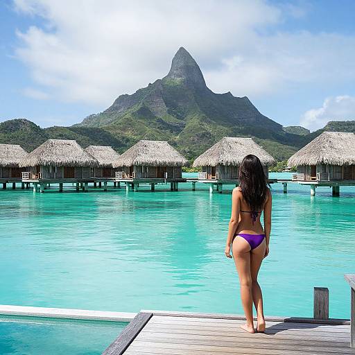 Bora Bora Tropical Overwater Escape