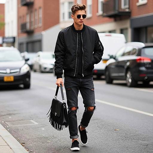 Confident Urban Streetwear Style