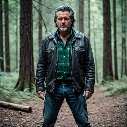 Rugged Stuart Bunka Cosplay in Nature