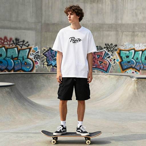 Urban Skateboarder Fashion Editorial