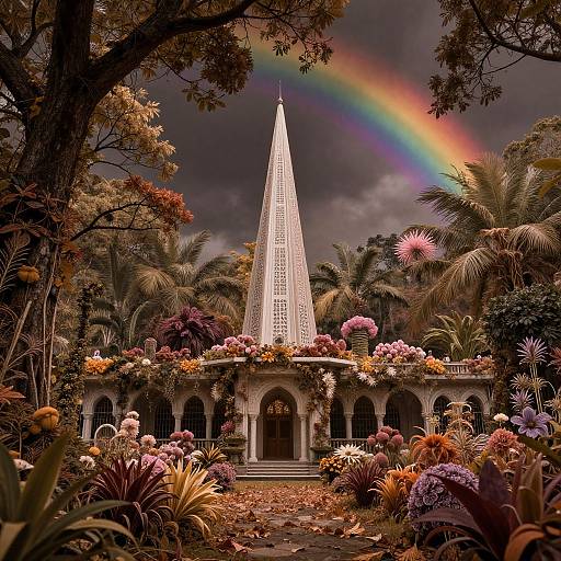 Arcane Synagogue Landscape Masterpiece