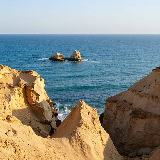 Surreal Sand Peaks Floating Haven