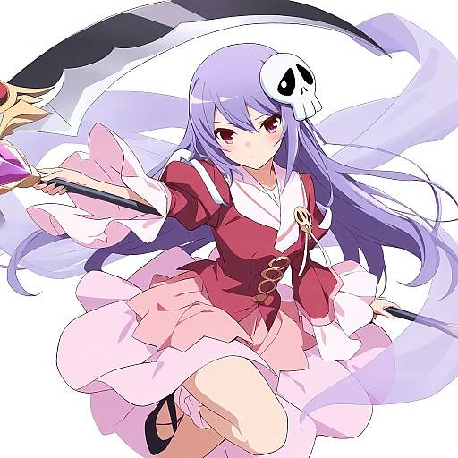 Illustration of Haqua d'rot herminium, kami nomi zo shiru sekai in the style of Eto (ikumika)