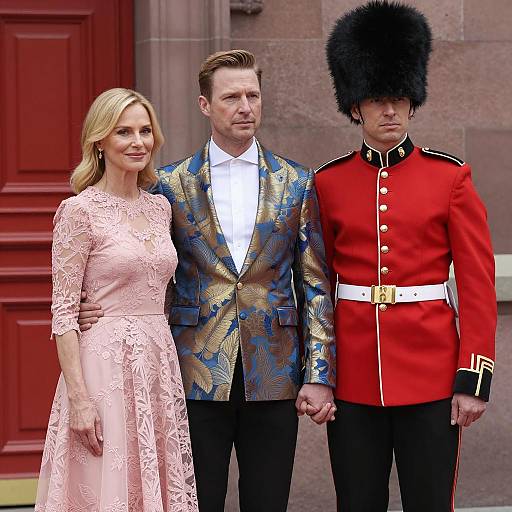 Outdoor Scene with Diverse Characters