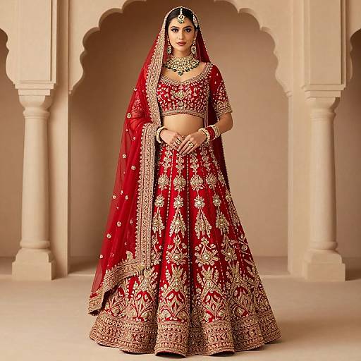 Top 33 Pakistani Bridal Lehenga Designs