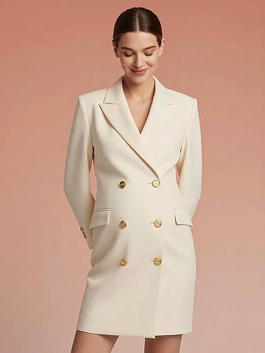 Editorial Maternity Couture Blazer Portrait