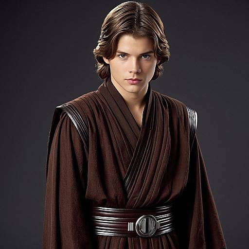 Young Male in Anakin Skywalker Costume