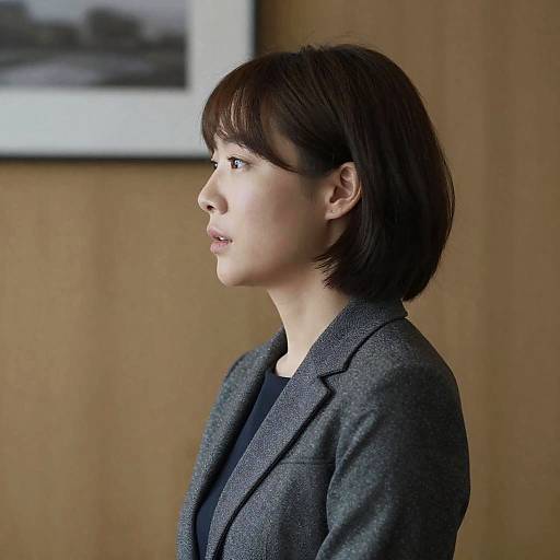 Profile Portrait of a Business Woman