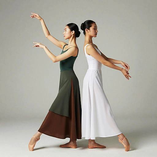 Contemporary Dance Costumes with Giraffe Theme