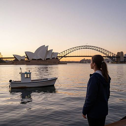 Sunrise Over Sydney Harbour
