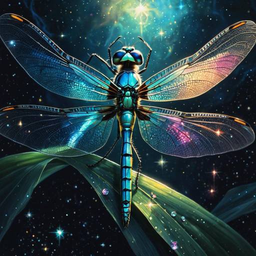 Celestial Iridescent Dragonfly Celestial Iridescent Dragonfly