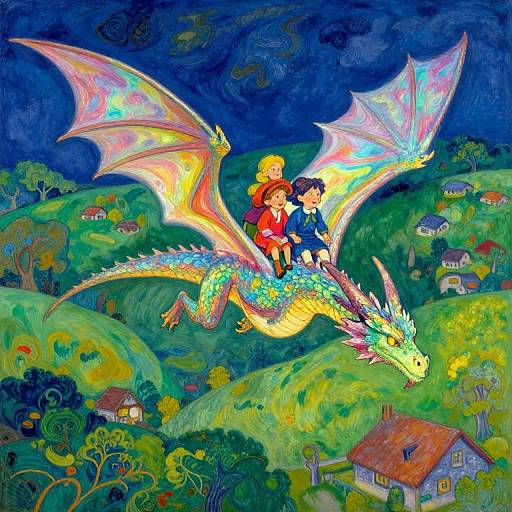 Dreamlike Middle-earth Dragon Ride