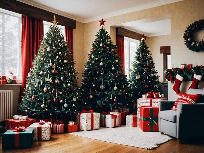 Aesthetic Christmas Room Wallpapers