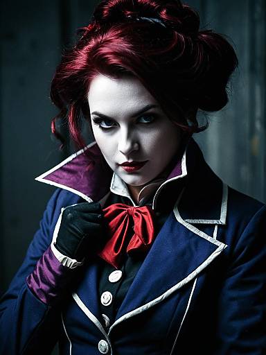 Woman in Facilier Cosplay Costume