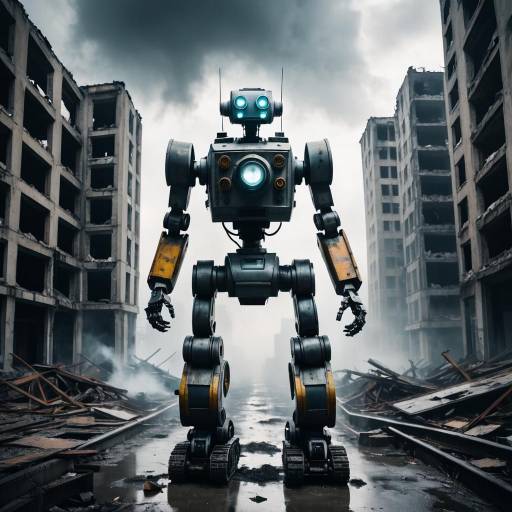 Robotic Explorer in Abandoned Metropolis