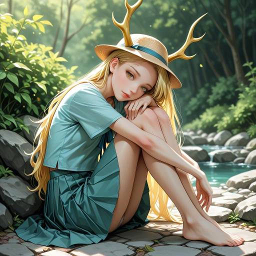 Charming Girls with Unique Features