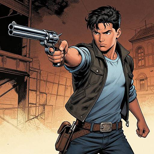 Mistborn Young Hispanic Superhero