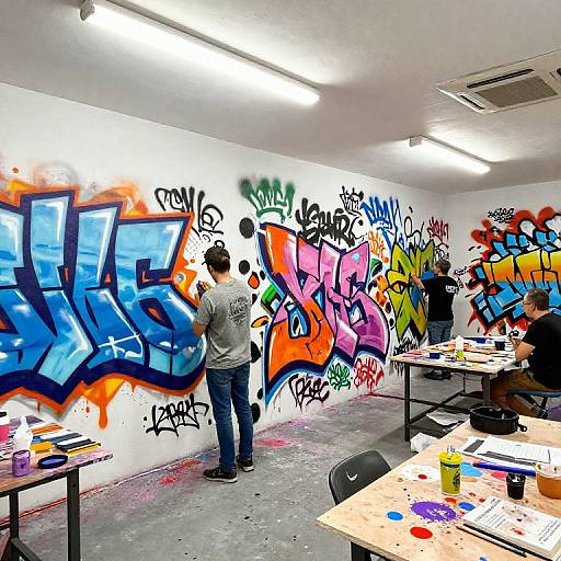 Collaborative Graffiti Art Workshop