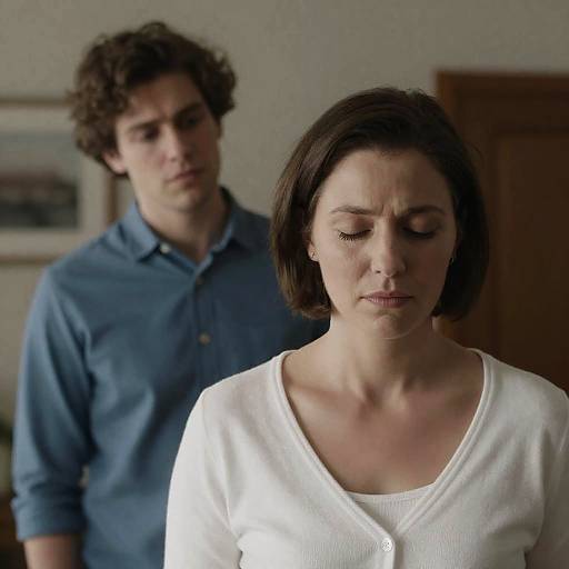 Intimate Indoor Portrait with Emotion