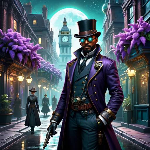 Steampunk Gentleman in Victorian London