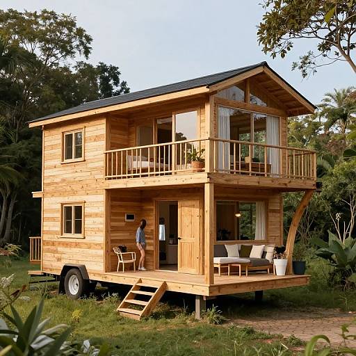 Couple's Tiny House Mansion