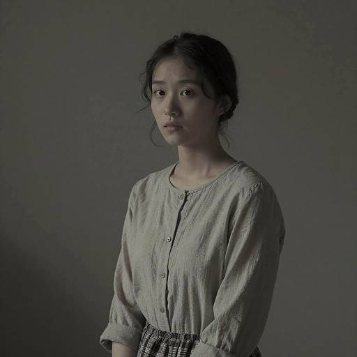 Vintage Portrait with Soft Nostalgia