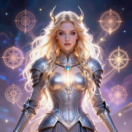 Mystical Portrait of Alice Divinity