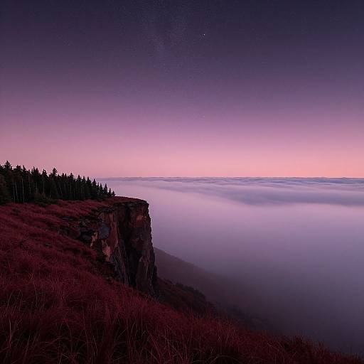 Mesmerizing Celestial Island Landscape