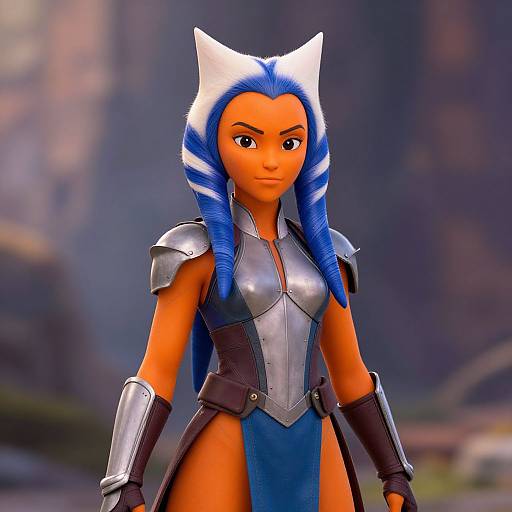 Ahsoka Tano Alien Armor Portrait