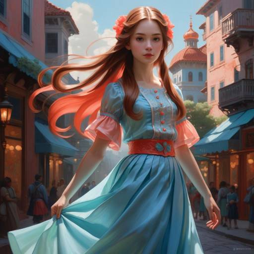 Epic Portrait of a Young Girl Epic Portrait of a Young Girl