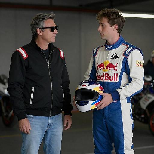 Conversation Between Two Stylish Men