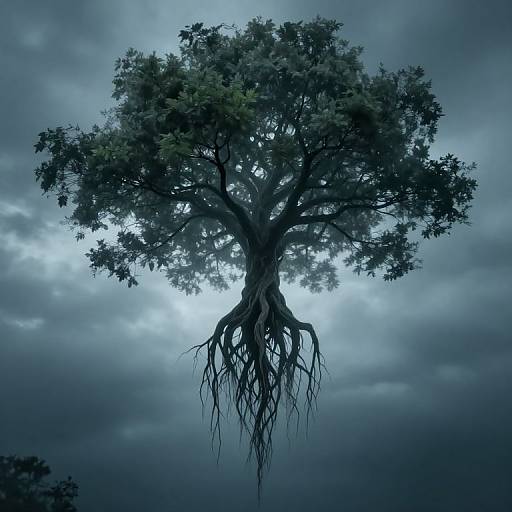 Spectral Tree of Inverted Gravity