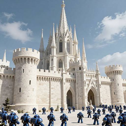 Massive Gothic Fortress of Imperium