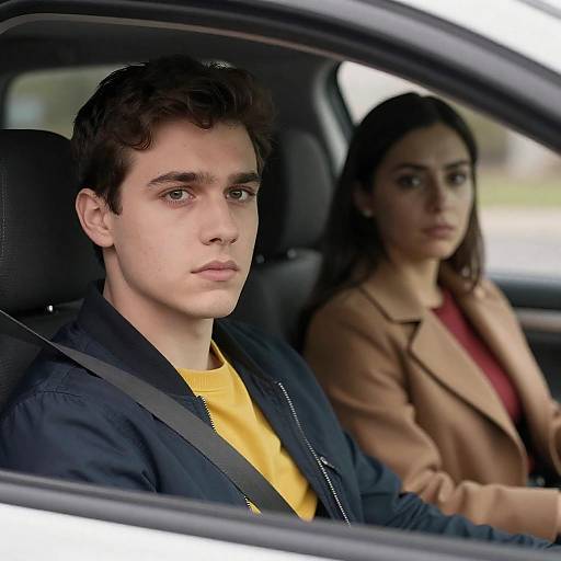 Serious Encounter in a Car Setting