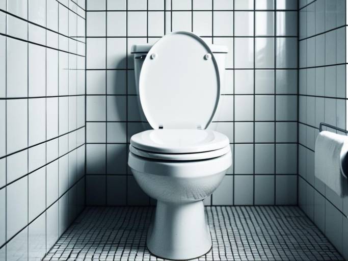 Unique Bathroom Digital Art Wallpaper