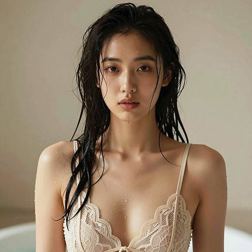 Elegant Woman Portrait in Soft Light