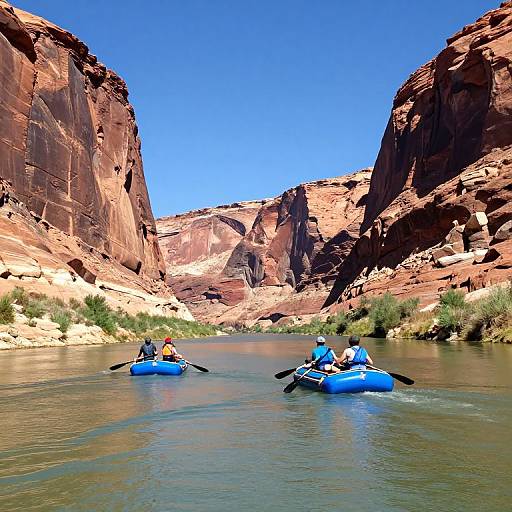 Adventurers Rafting Colorado River