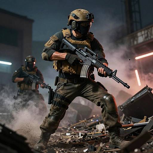 Tactical Siege Operator Night Raid