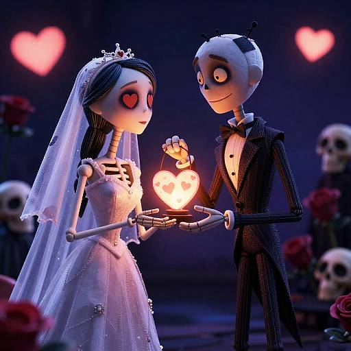 Nightmare Before Valentine's Day Couple