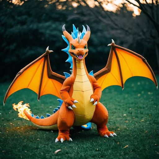 Charizard Cosplay Costume Outdoors