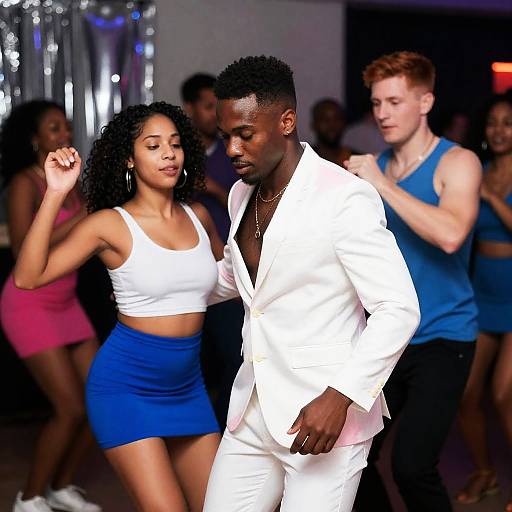 Vibrant Dance Party Capture in Action