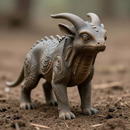 Primordial Spirit Emerging from Earth