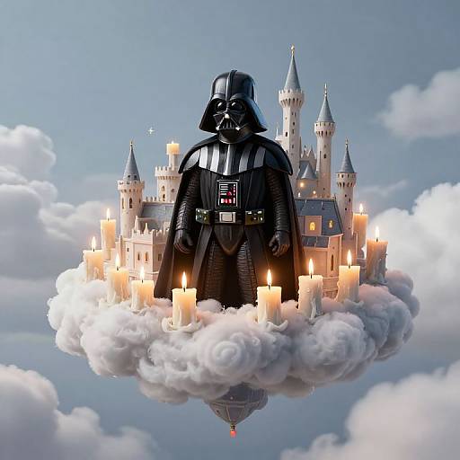Darth Vader in Candlelit Cloud Castle