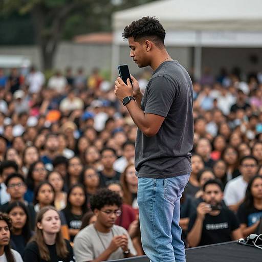 Modern Jesus Sermon in Urban Style