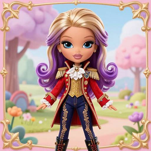 Victorian Prince in Fantasy Style